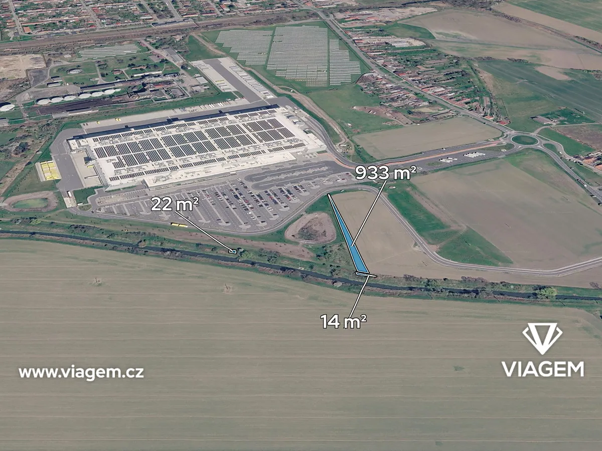 Prodej podílu 3/4 pole 717 m²